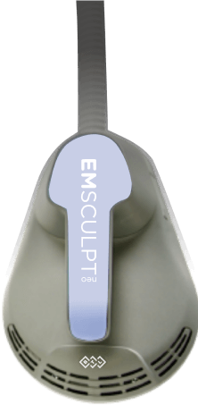 Body contouring treatment applicator paddle for EMsculpt NEO body sculpting in Amsterdam